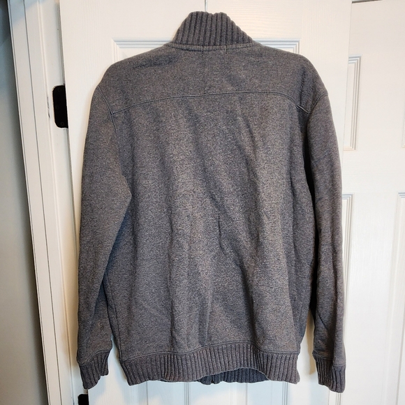 Mens Calvin Klein Full Zip Sweat Jacket Grey Size Large - Picture 5 of 8